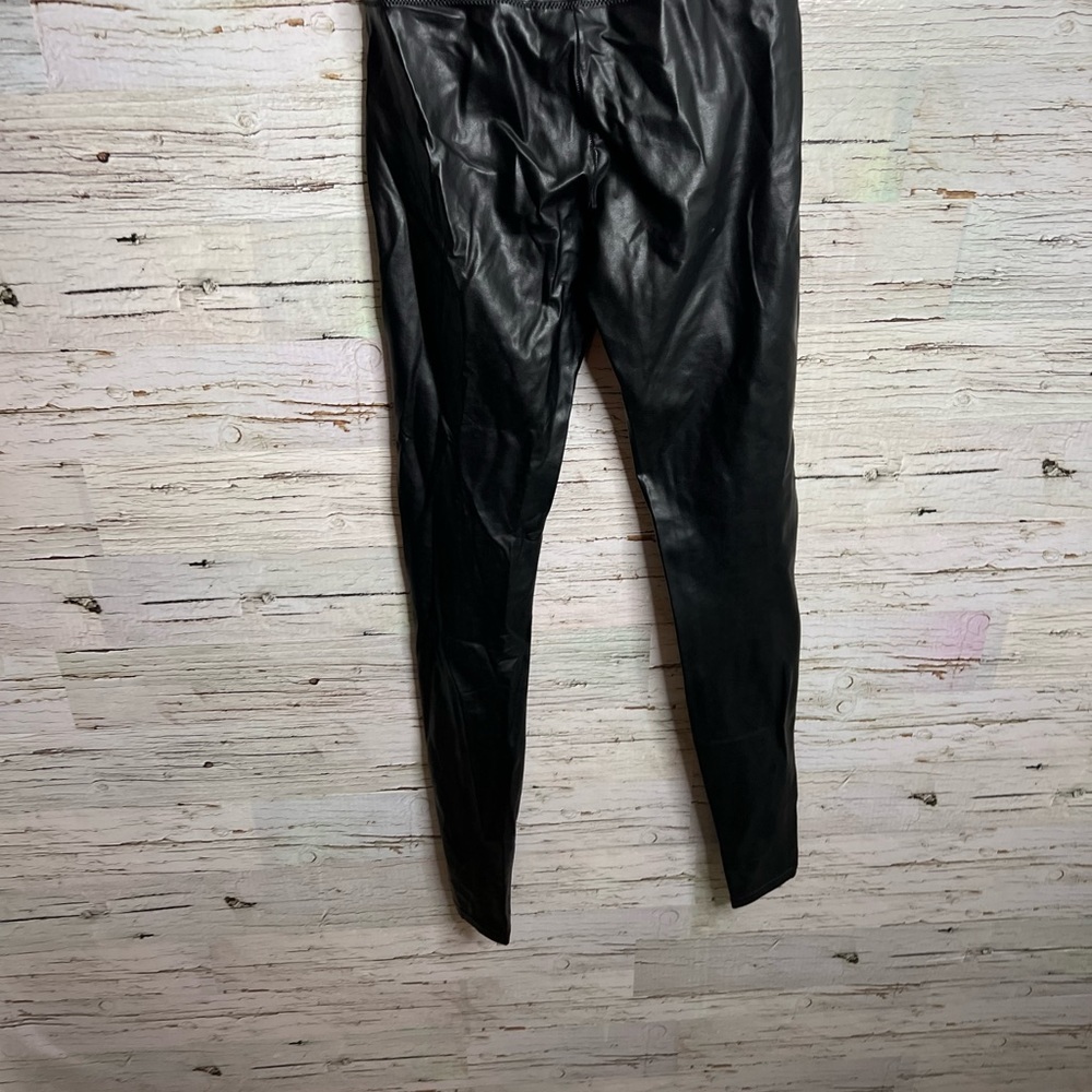 Wilfred Free Daria Pant High-waisted Vegan-leather leggings black small - Picture 7 of 10